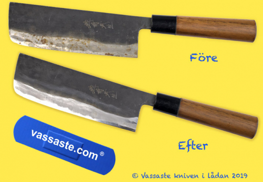 Pris slipa knivar - Handslipning med japanska våtstenar